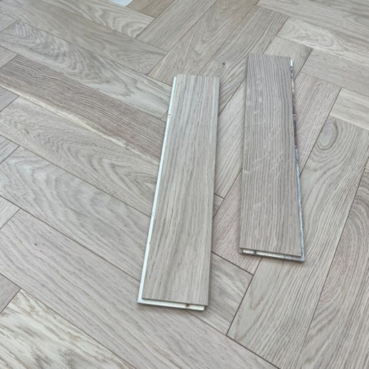 Harrogate Herringbone Invisible Oak 10 x 90 x 450 (mm)