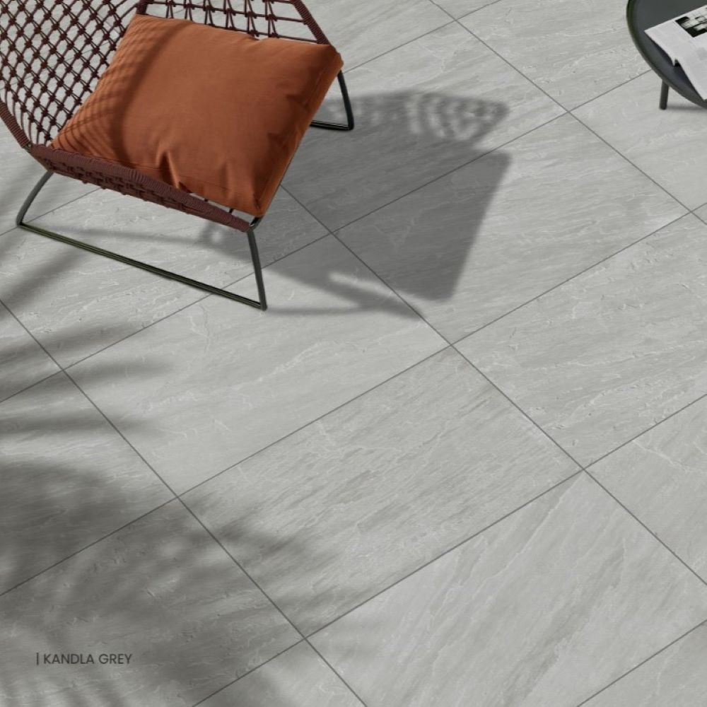 20mm Porcelain Outdoor Tile Kandla Grey