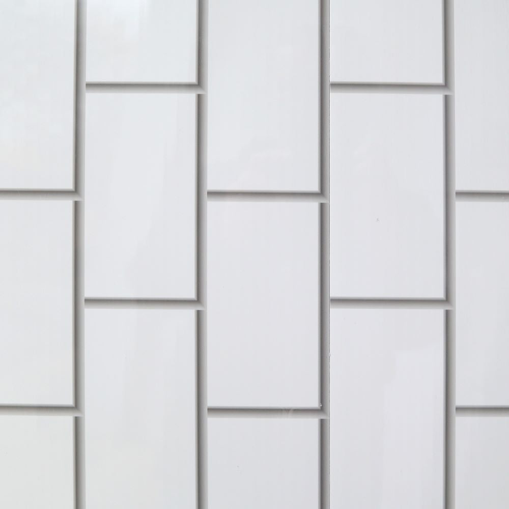 PVC Wall Panel Metro Tile 10 x 1000 x 2400 (mm)