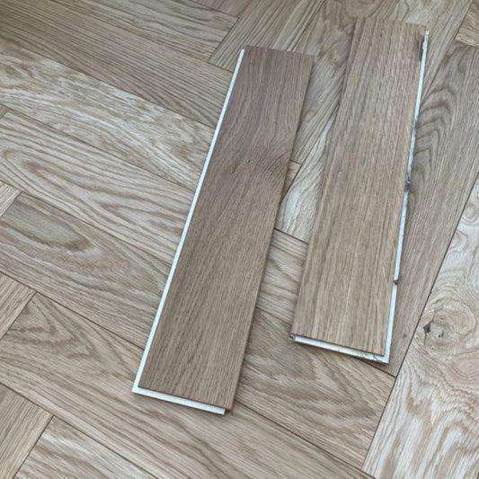 Harrogate Herringbone Natural Oak 10 x 90 x 450 (mm)
