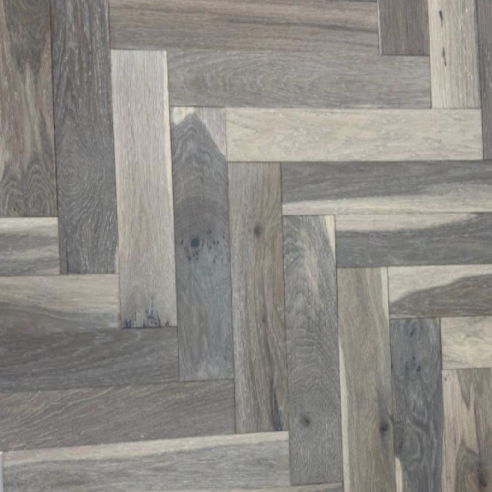 Harrogate Herringbone Smoked Grey Oak 10 x 90 x 450 (mm)