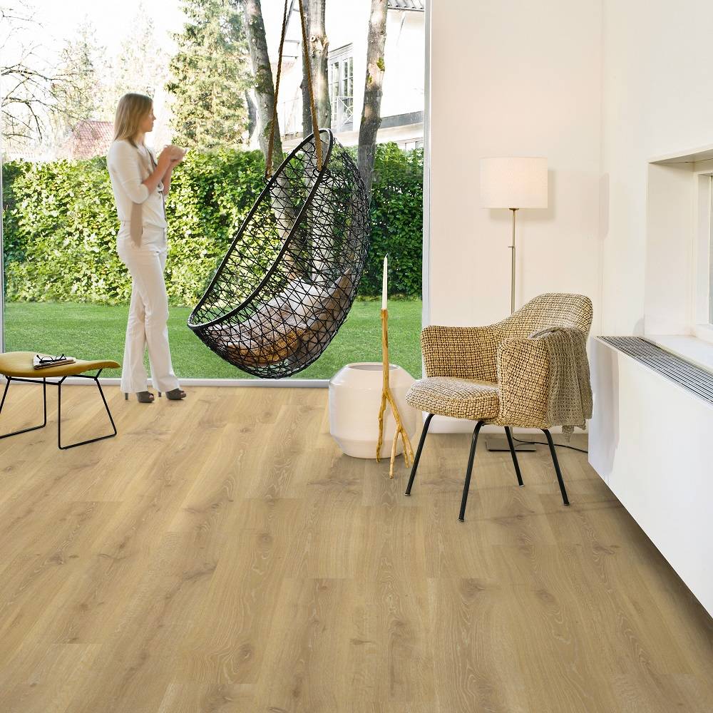 Quickstep Creo Tennessee Oak Natural Laminate Flooring