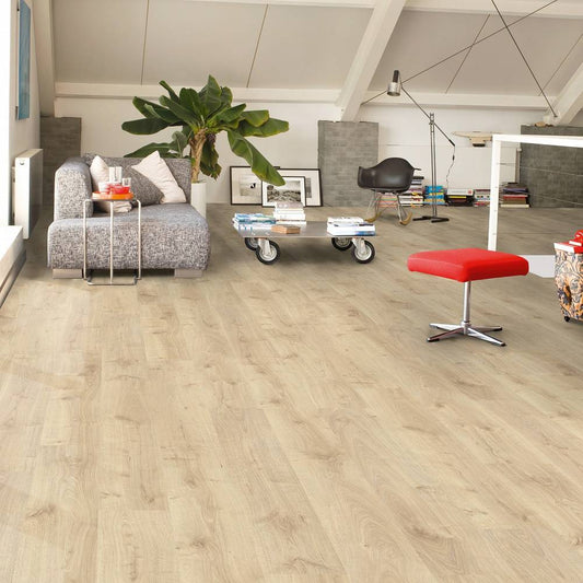 Quickstep Creo Virginia Oak Natural Laminate Flooring