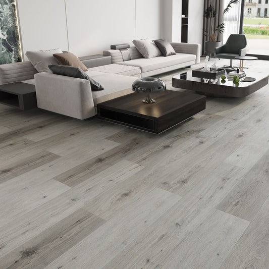 BML Grey Oak SPC Wide Flooring