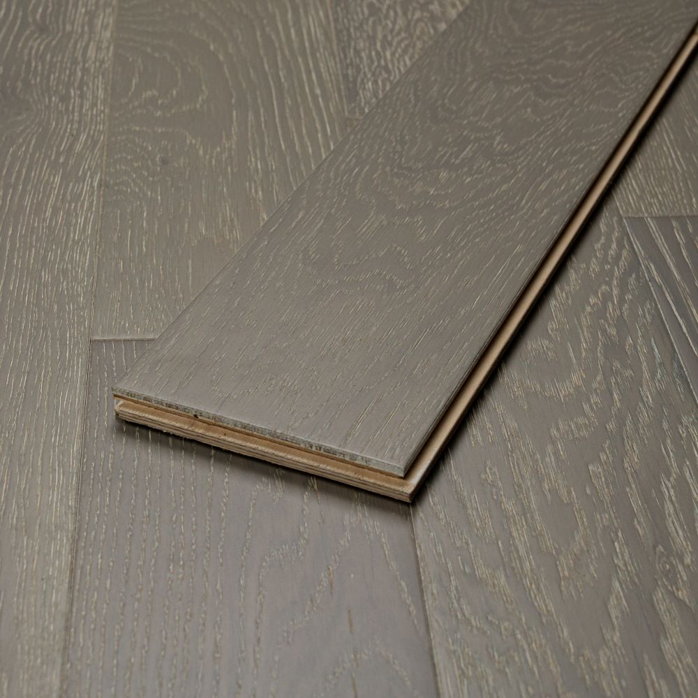 Ascot Grey Washed Oak Wood Flooring 14 x 125 (mm)