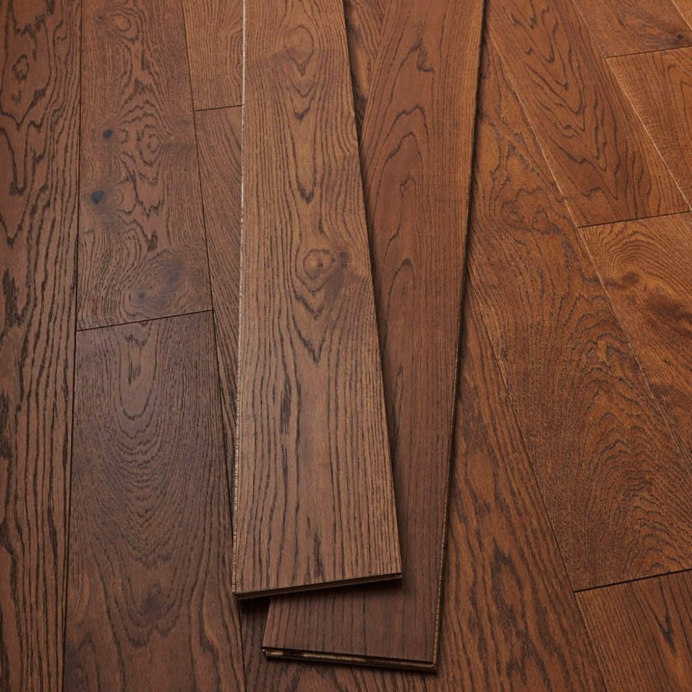 Weybridge Mahogany Oak Wood Flooring 14 x 190 x 1870 (mm)