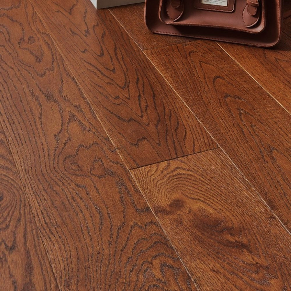 Weybridge Mahogany Oak Wood Flooring 14 x 190 x 1870 (mm)