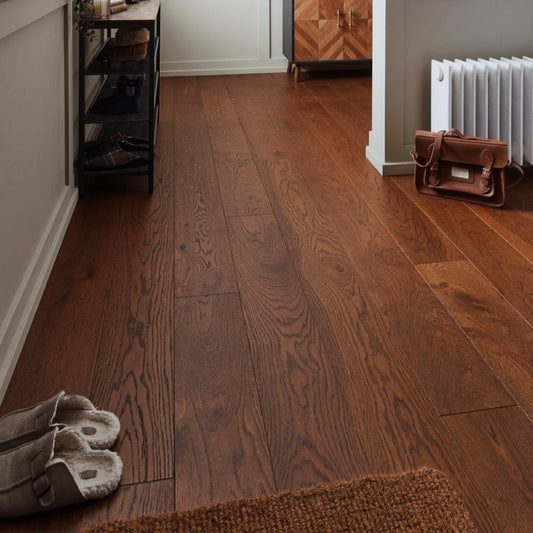 Weybridge Mahogany Oak Wood Flooring 14 x 190 x 1870 (mm)