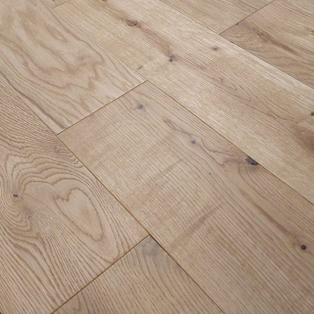 Cobham Natural Brushed Oak Wood Floor 14 x 150 (mm)