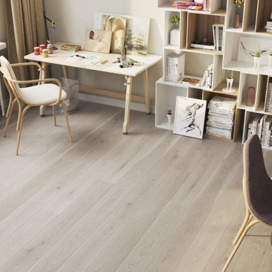 Weybridge Clay Grey Oak Wooden Floor (5G Click) 14 x 180 (mm)