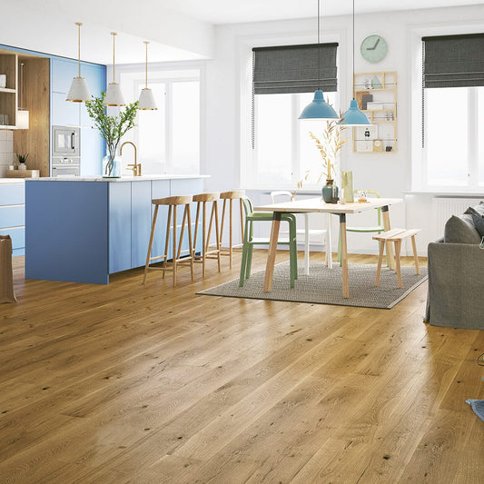 Weybridge Smoked Oak Wooden Floor (5G Click) 14 x 180 (mm)