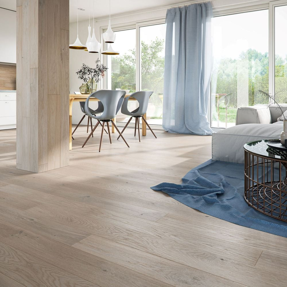 Ascot White Oak Wood Flooring (5G Click) 14 x 130 (mm)