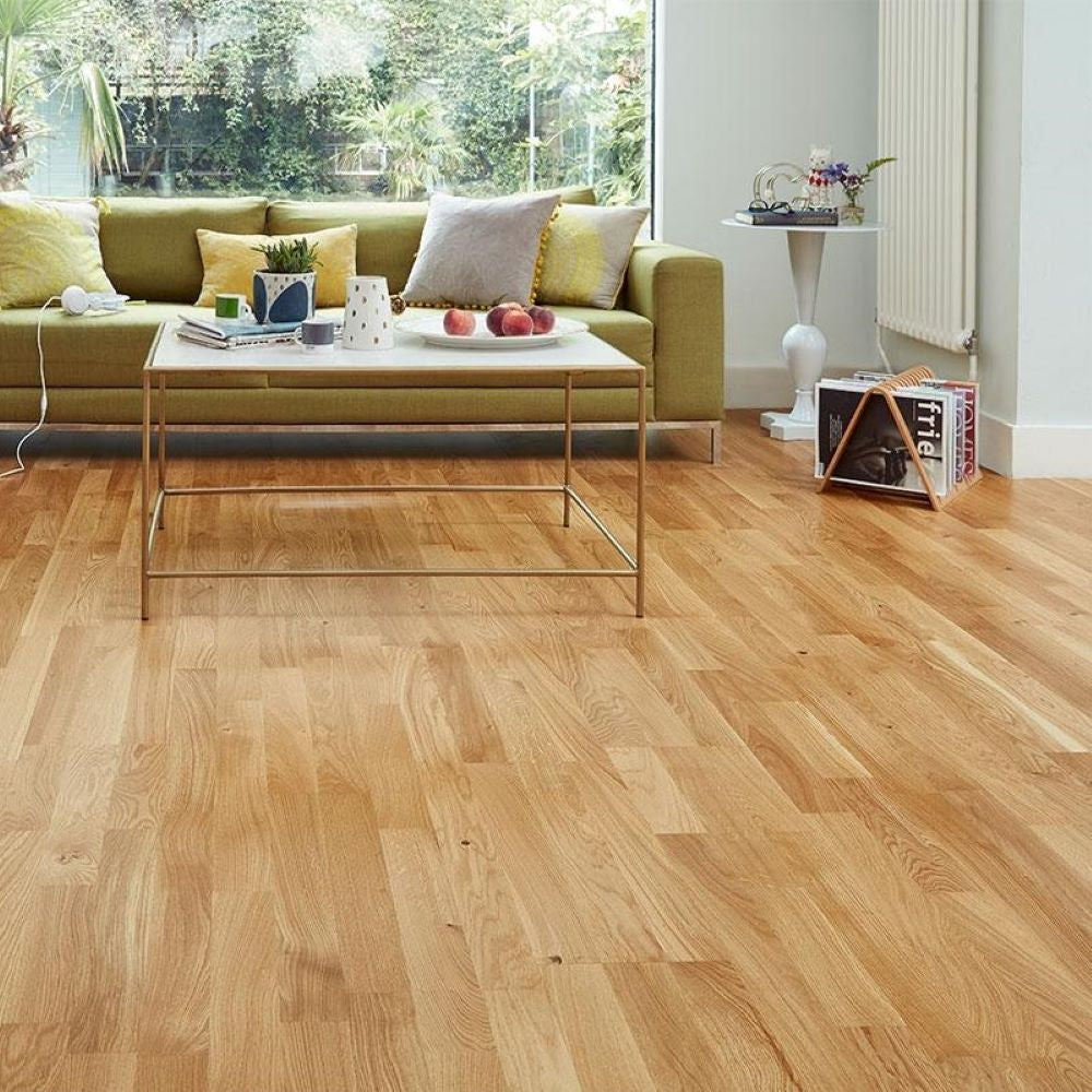Developer Oak 3 Strip Wood Flooring 14 x 207 x 2200 (mm)
