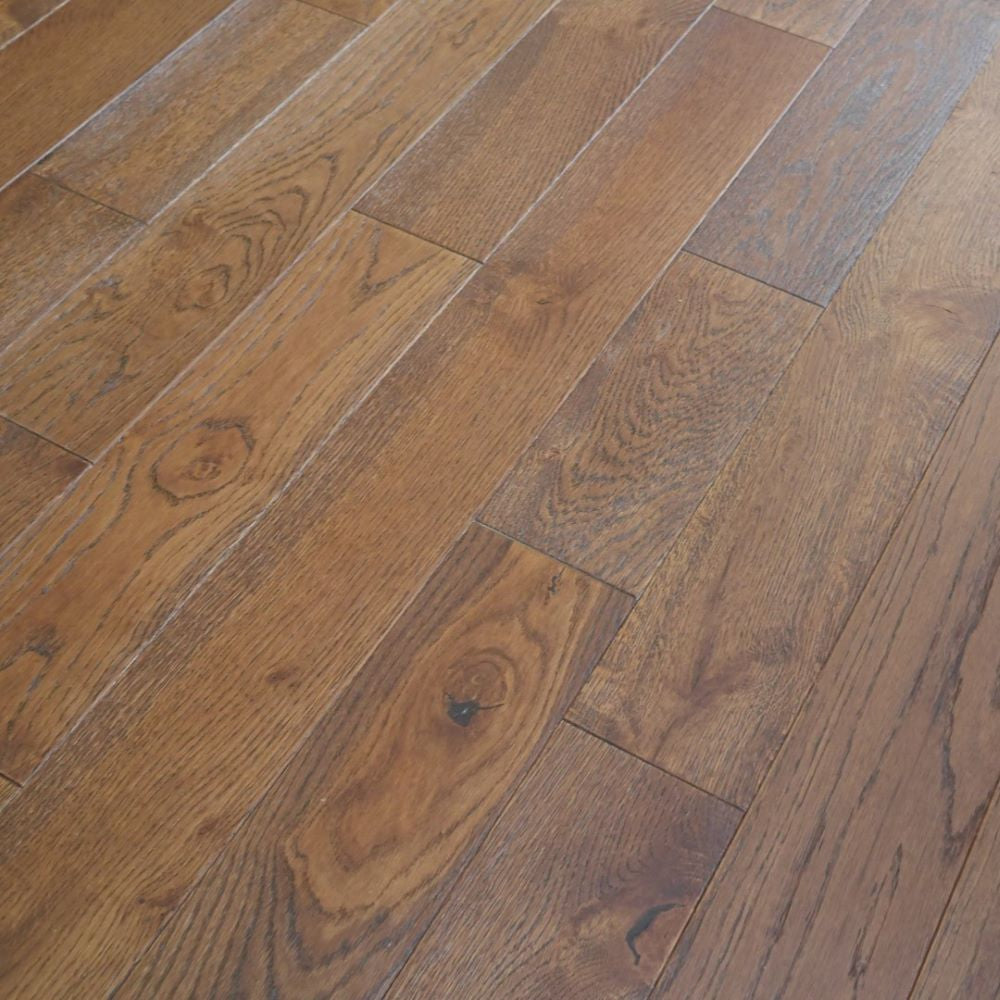 Ascot Smoked Golden Oak Wood Flooring 14 x 125 (mm)