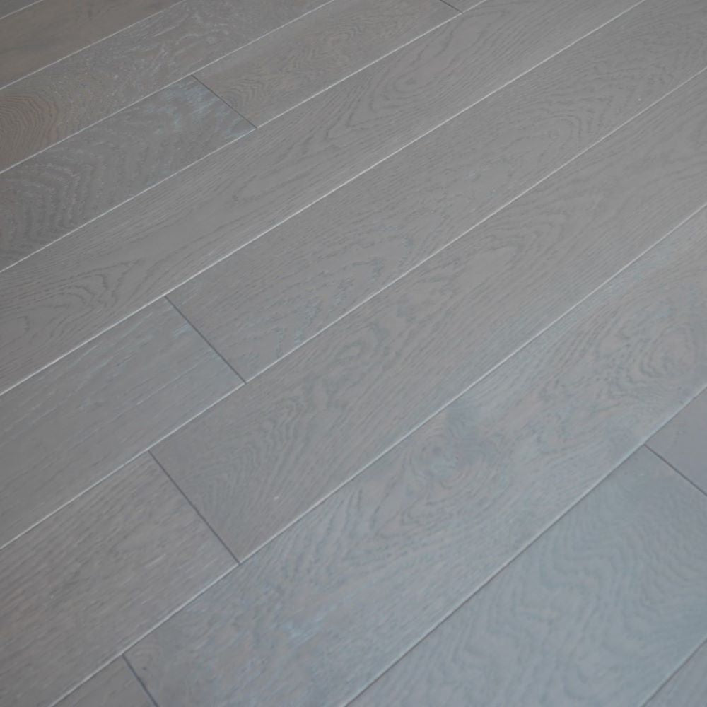 Ascot Dark Grey Oak Wood Flooring Oak 14 x 125 (mm)