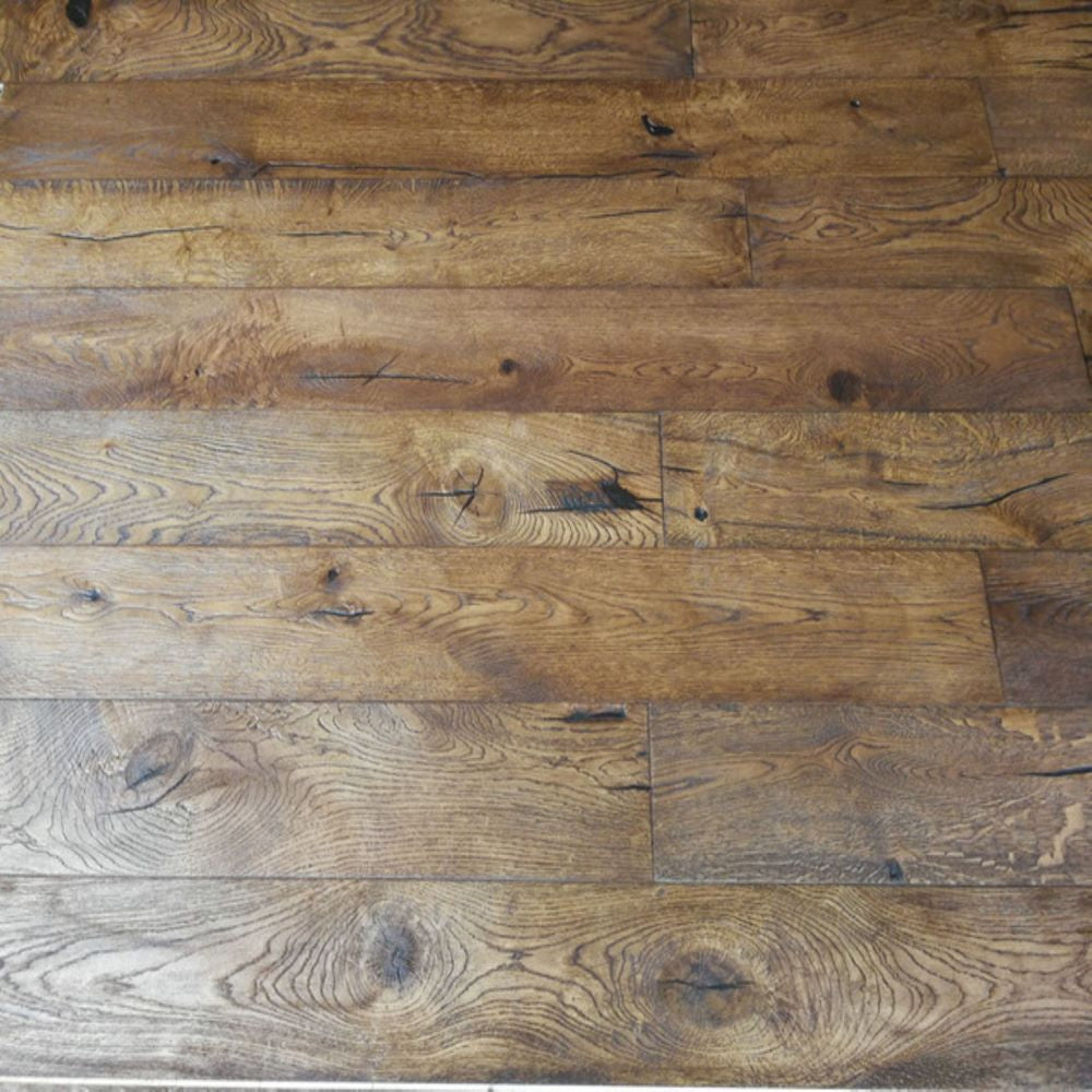 Victorian Antique Distressed Oak Flooring 14 x 190 x 1900 (mm)