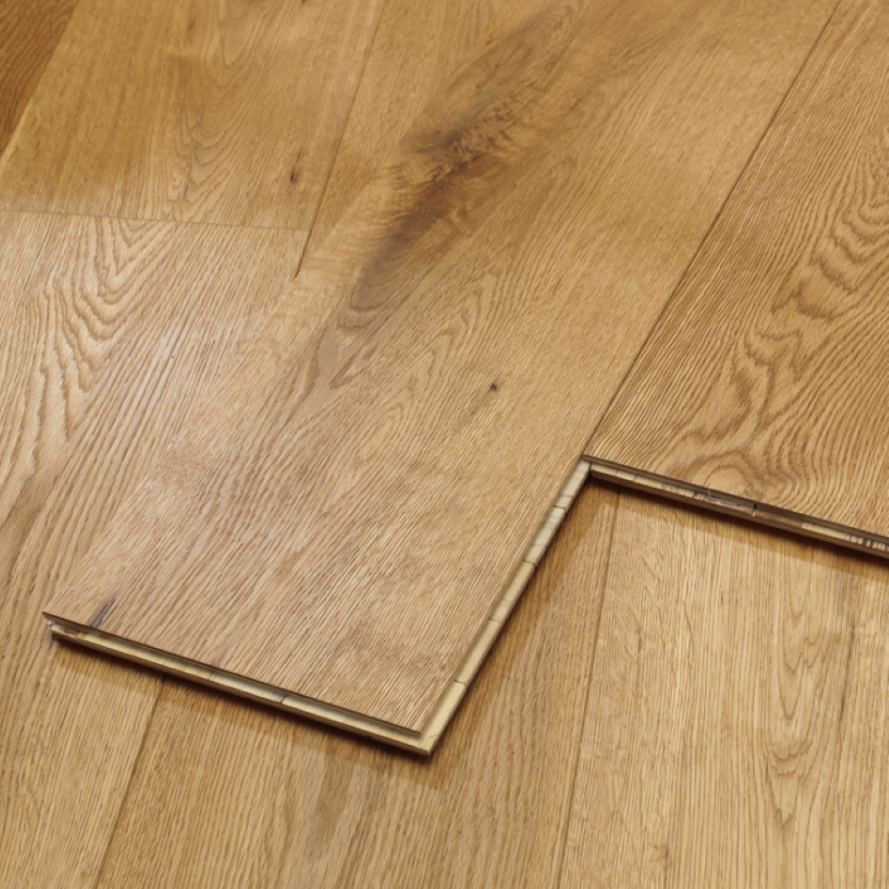 Developer Brushed UV Oiled Oak Wood Floor 14 x 190 (mm)