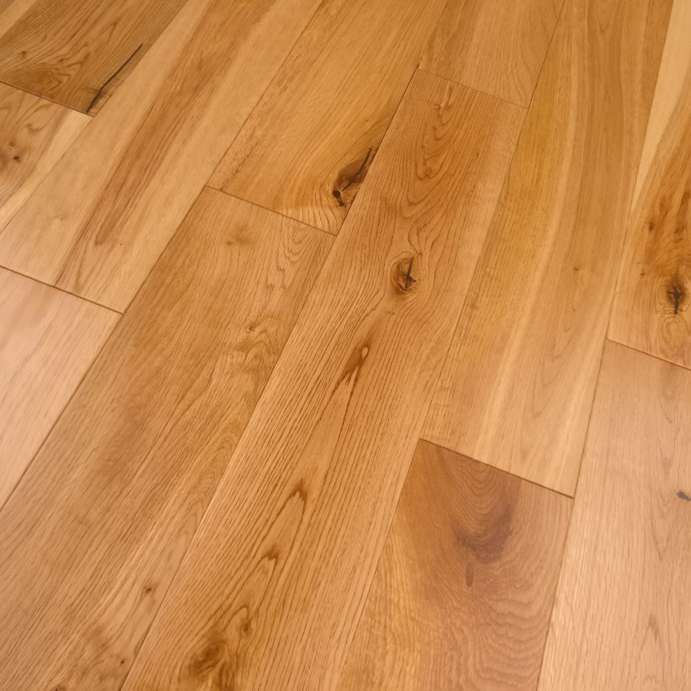 Windsor Solid Natural Oak Wood Flooring 18 x 125 (mm)