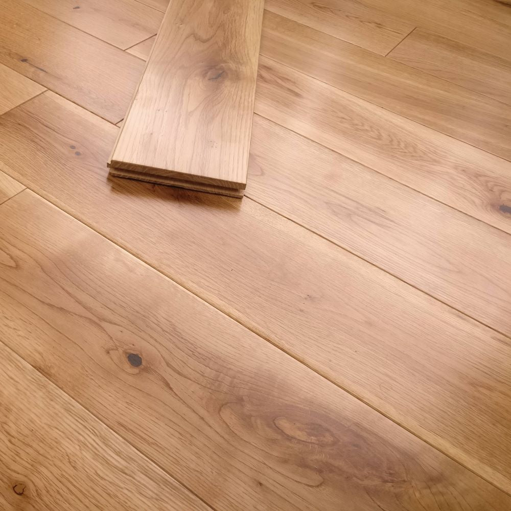 Windsor Solid Natural Oak Wood Flooring 18 x 125 (mm)