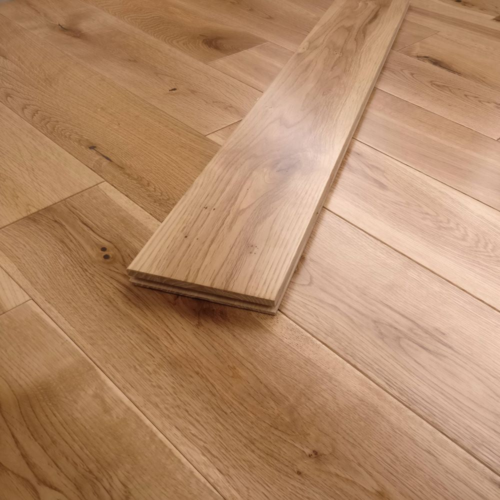 Windsor Solid Natural Oak Wood Flooring 18 x 125 (mm) - homes-and-floors