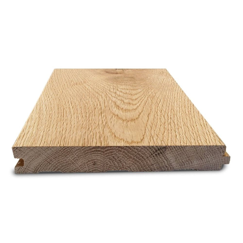 Windsor Solid Natural Brushed Oak Wood Flooring 18 x 150 (mm)