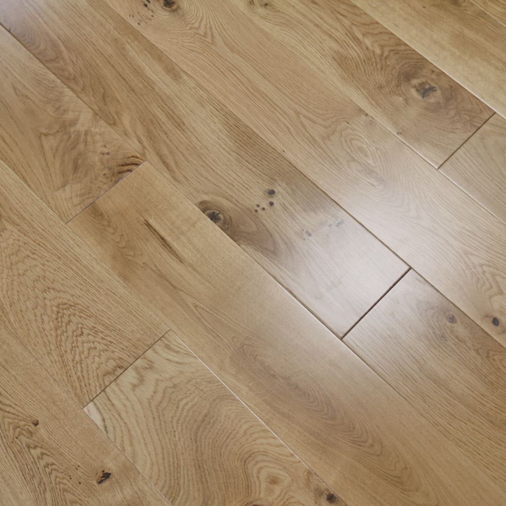 Windsor Solid Natural Smooth Oak Wood Flooring 18 x 150 (mm)