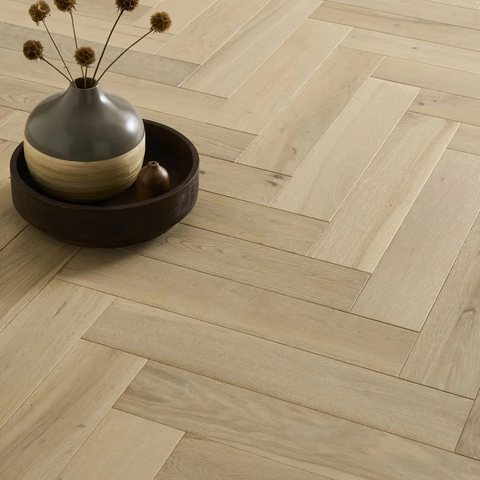 Warwick Pale Oak herringbone