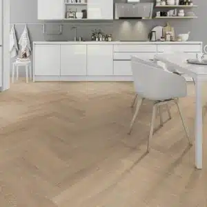 12mm Whitby Oak Laminate Herringbone Flooring