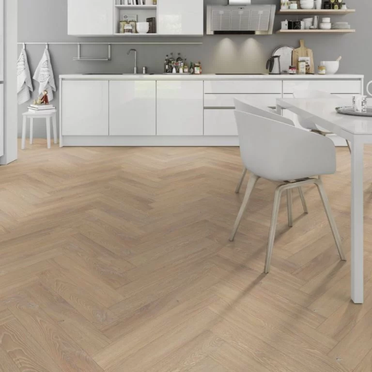12mm Whitby Oak Laminate Herringbone Flooring