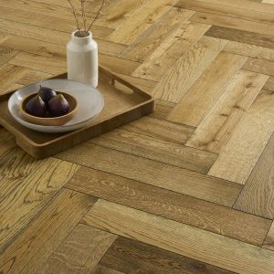 Cambridge Herringbone Cottage Oak 18 x 100 x 500 (mm)