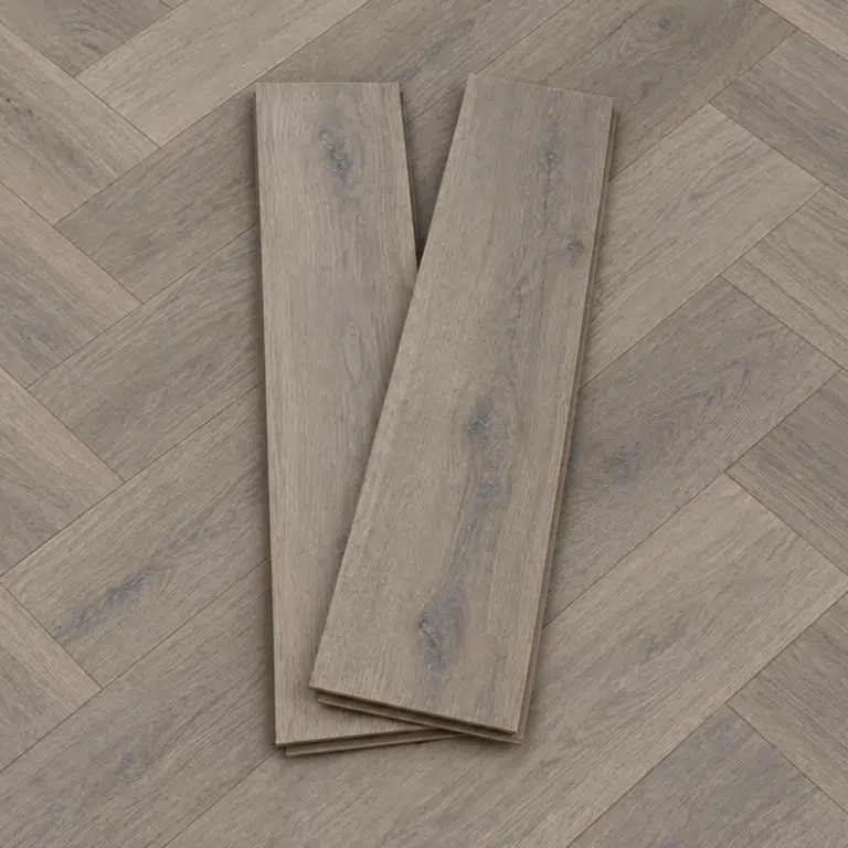 12mm Canterbury Oak Laminate Herringbone Flooring