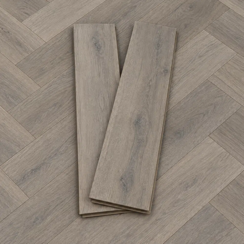 Canterbury Oak Laminate Herringbone 12mm flooring