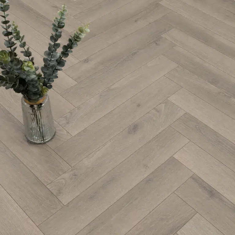 Canterbury Oak Laminate Herringbone 12mm
