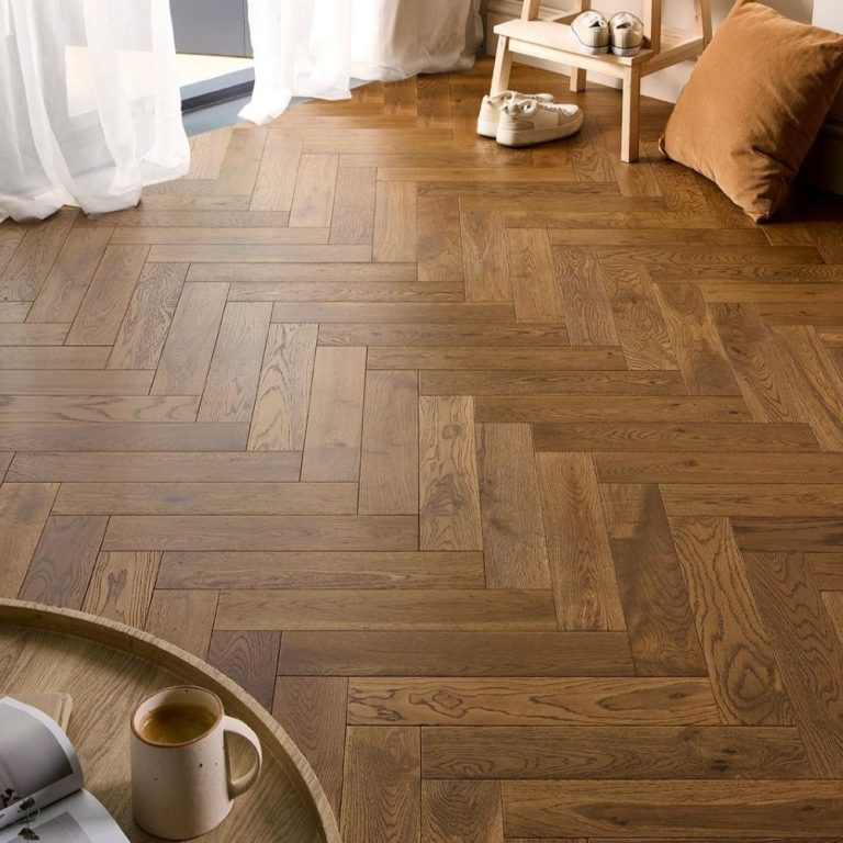 Marlow Solid Double Smoked Oak Parquet Blocks 18 x 90 x 450 (mm)