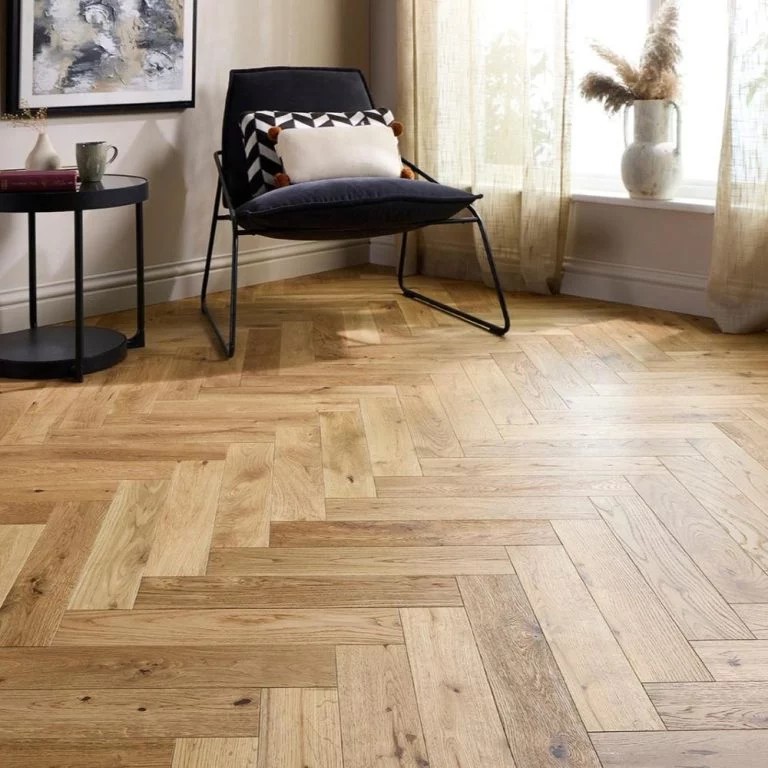 Marlow Solid Natural Oak Parquet Blocks 18 x 90 x 450 (mm)