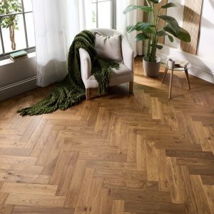 Marlow Solid Smoked Oak Parquet Blocks 18 x 90 x 450 (mm)