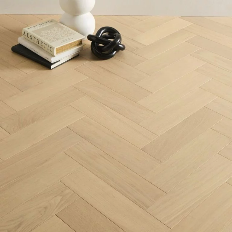 Oxford Herringbone Invisible Oak Wood Flooring 18 x 80 x 300 (mm)